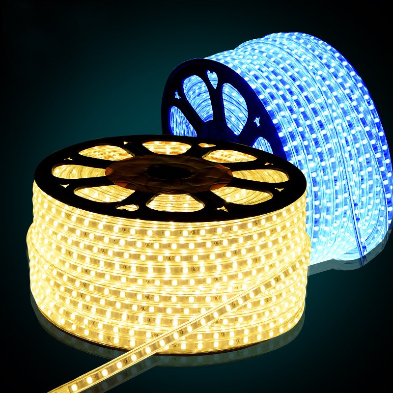高亮 led灯带5050高亮贴片七彩色RGB客厅吊顶3528防W水灯条光 灯
