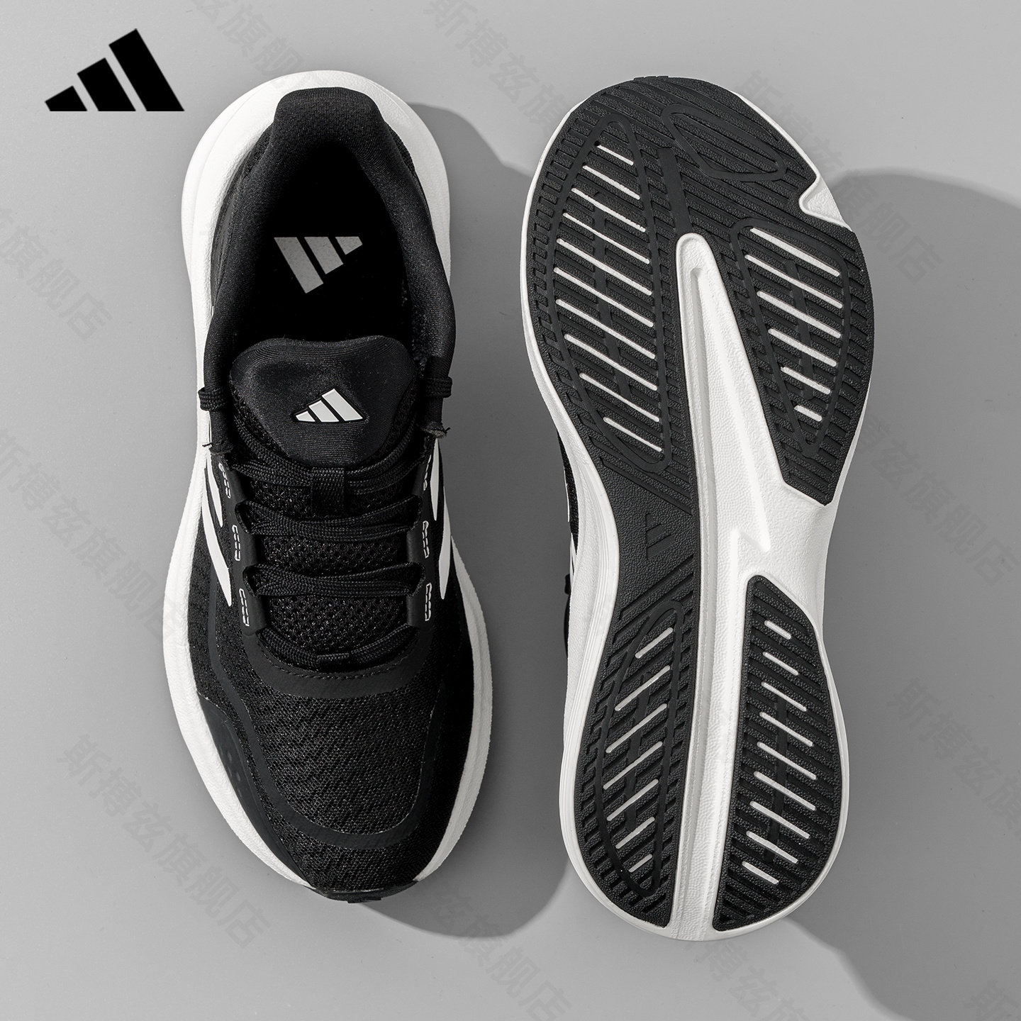 adidas阿迪达斯跑步鞋官方正品男女鞋网面透气休闲运动鞋IH6038
