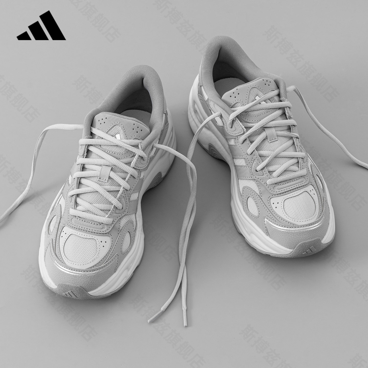Adidas阿迪达斯官方正品男女鞋子网面透气跑步鞋运动休闲鞋I1503