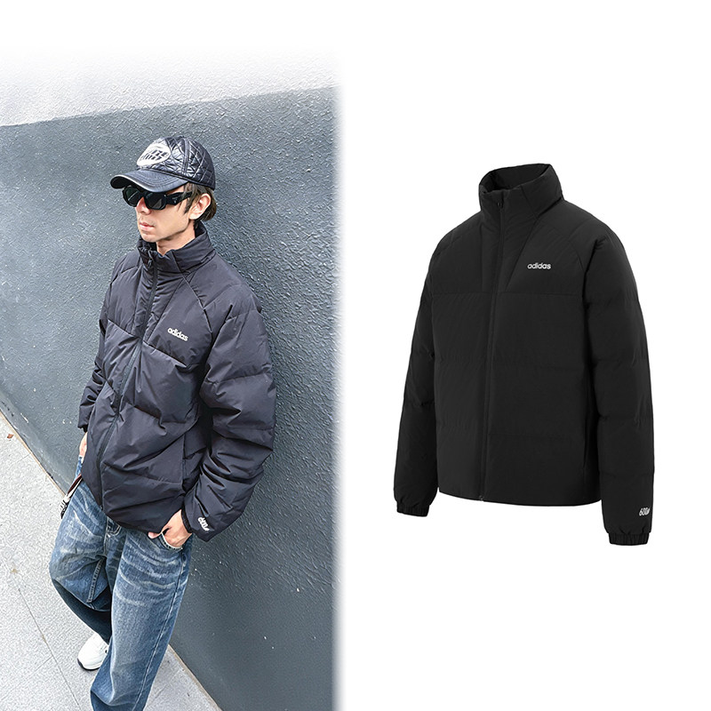 阿迪达斯羽绒服男官方新款鸭绒