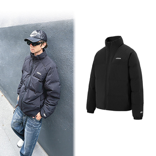 阿迪达斯羽绒服男官方新款 鸭绒上衣休闲通勤保暖防风外套KC4635