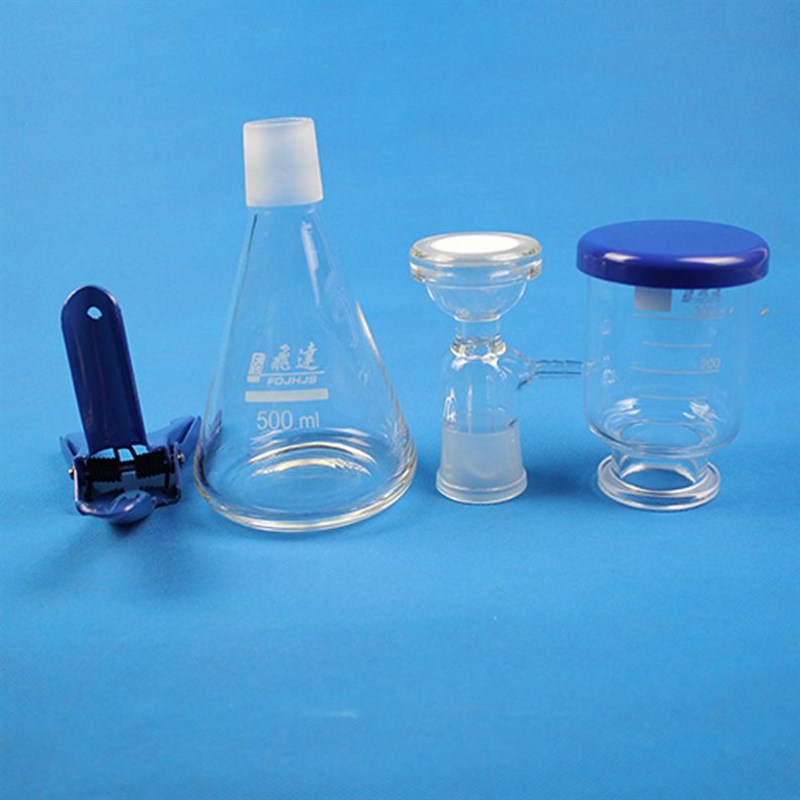 250过滤器芯实验室10滤微0溶-置玻璃过滤器抽孔砂lm膜X装0剂滤三