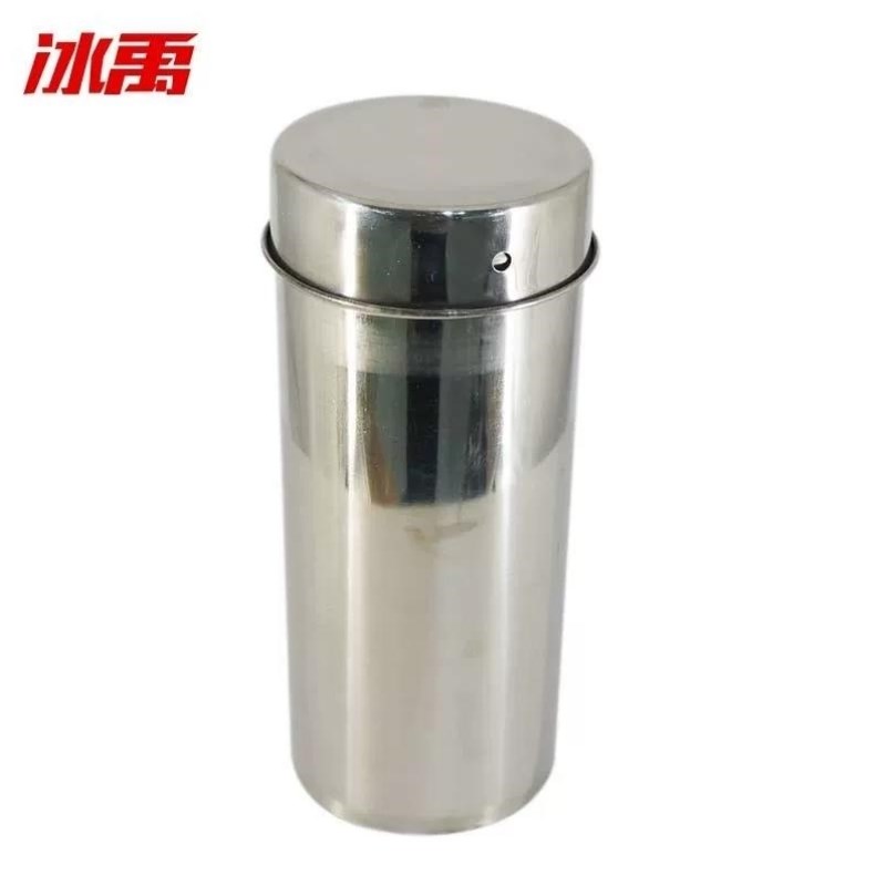 冰禹L-126实验l室不锈钢培养皿筒带出气孔实验用金属桶90mm培养