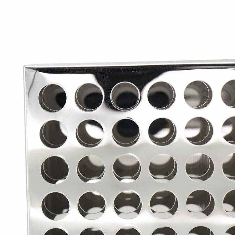 厚创试管架不锈钢试管架s子实验室多功能加厚比色管架圆孔径离心