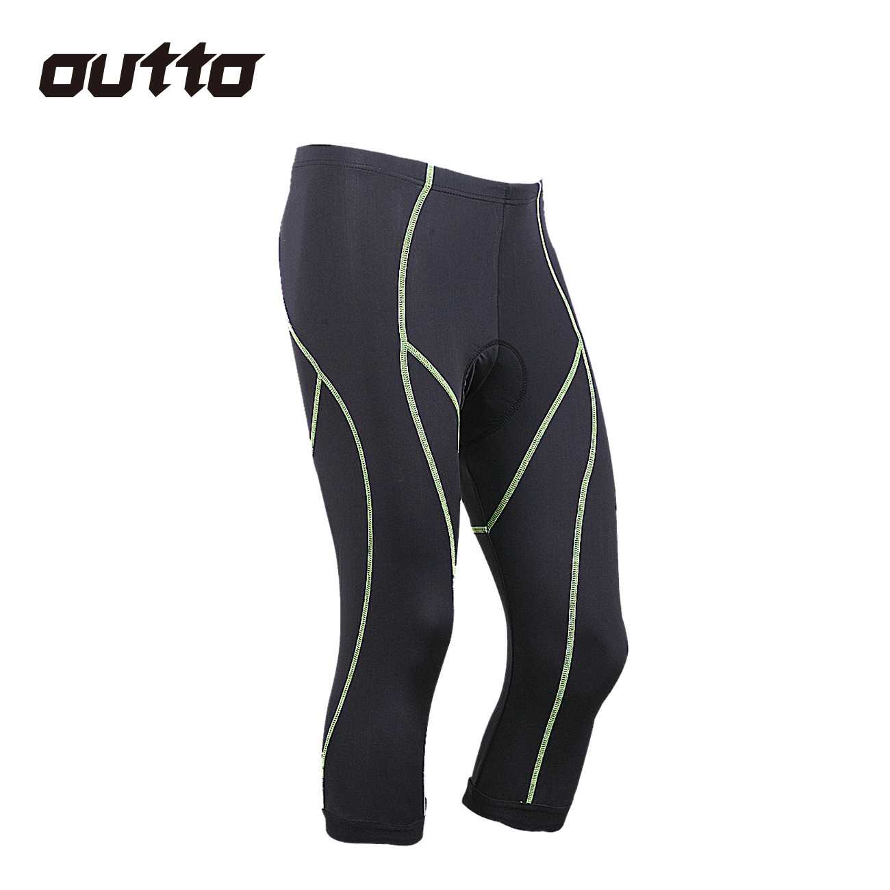 #773 男骑行七分裤弹力紧身速干自行车硅胶垫单车裤 OEM