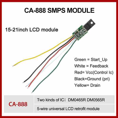 CA-888 5线通用液晶改装模块15-21 