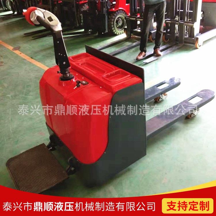 加工定制全电动搬运车站驾式全电动叉车