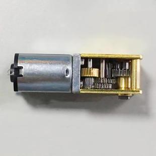 TWG1812 N20输出轴端面攻牙N20蜗杆减速电机