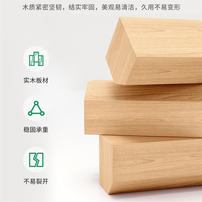 实木餐桌方桌饭桌家用木桌子胡桃木长方形中P式大长桌原木风桌椅