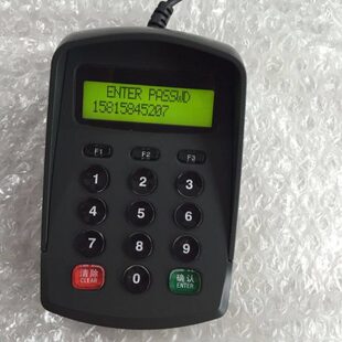 USB 带键盘输入带口语音密码键盘密码密码器 显示