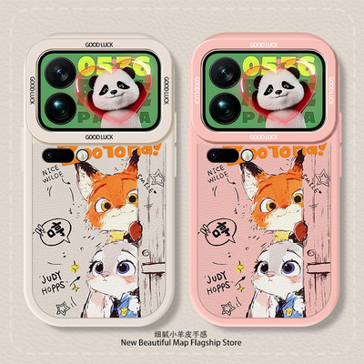 疯狂动物城2适用小米17PROMAX手机壳1514新款13朱迪12Ultra11青春版小羊皮尼克10防摔情侣全包潮流硅胶保护套