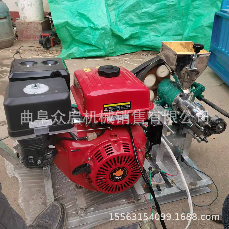 玉米膨化食品机多功能五谷杂粮膨化机大米玉米加工江米棍爆米花机