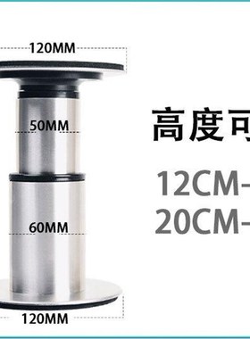 机免孔厨打房食物垃圾处理器支架不锈钢底座座Kbcc45d86减震粉碎