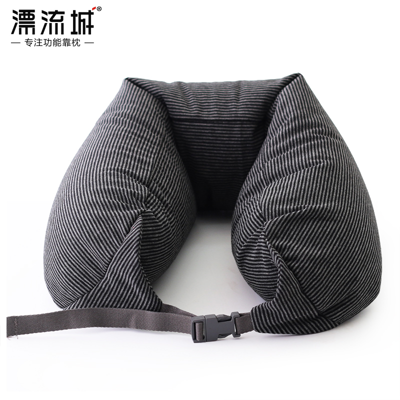 U型枕头护颈枕午睡神器靠枕无印男女脖子u形枕良品V泡沫粒子旅行