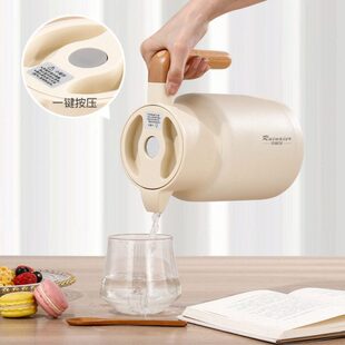 30暖水壶保温壶真空木双层防尘水家用柄欧式4不锈钢咖啡壶热