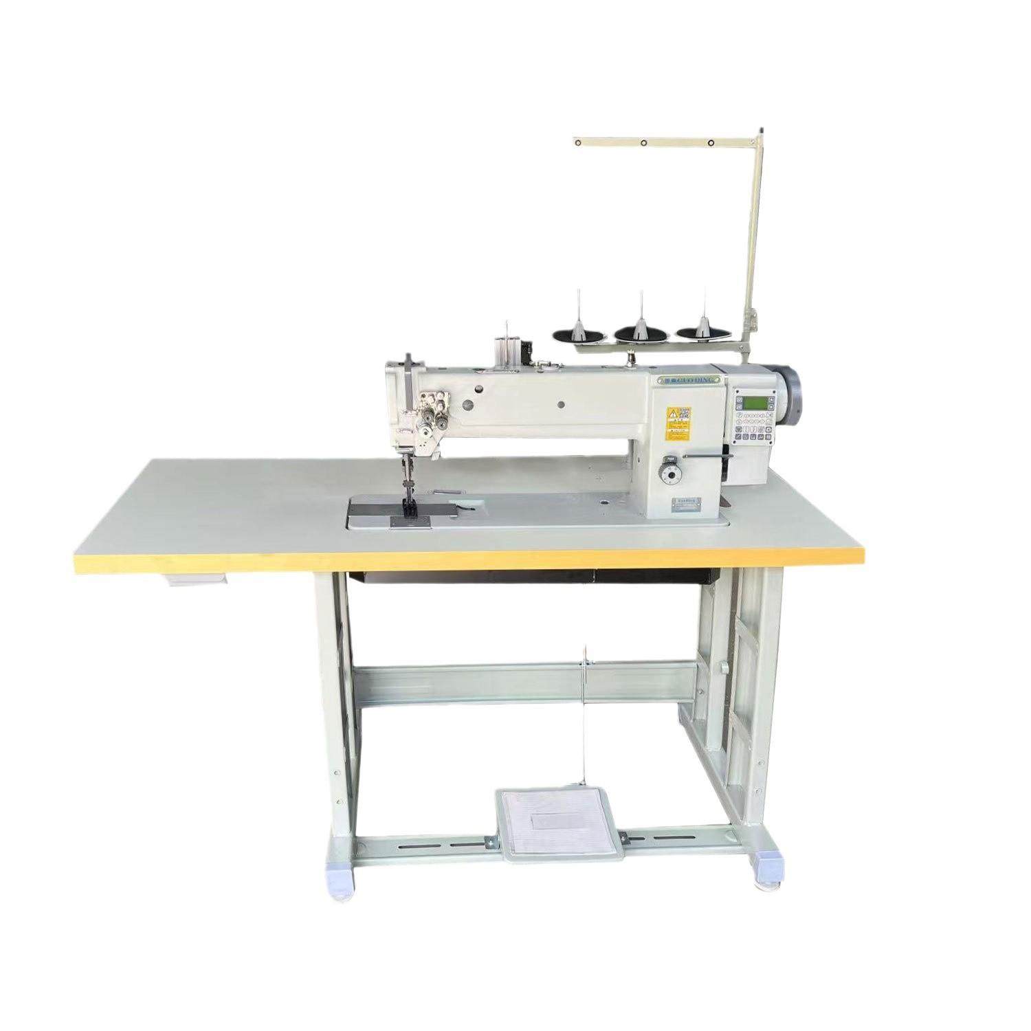 三同步厚料电脑双针缝纫机汽车脚垫拼缝针车凉席沙发箱包家访,生活电器,缝纫机/缝绣一体机,淘宝优惠券,粉丝福利购,淘宝优惠卷