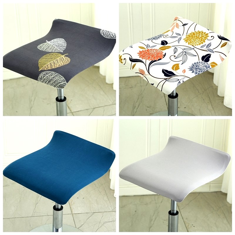 2024椅子套罩旋转升降酒吧前台B收银高脚座坐垫矮靠背美容圆盘小