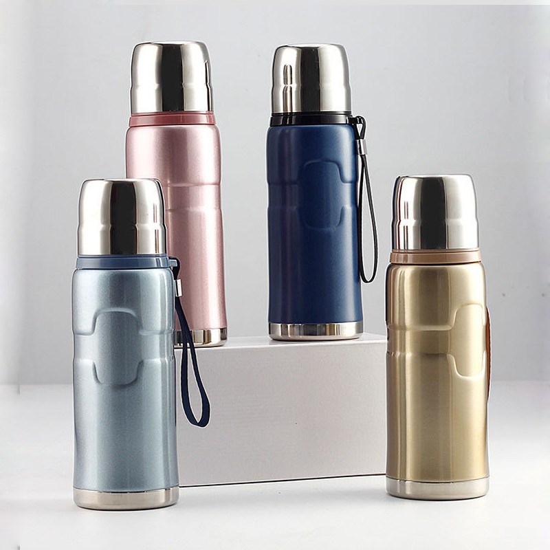 时尚个性真空k保温杯  12小时保温杯包邮赠杯刷