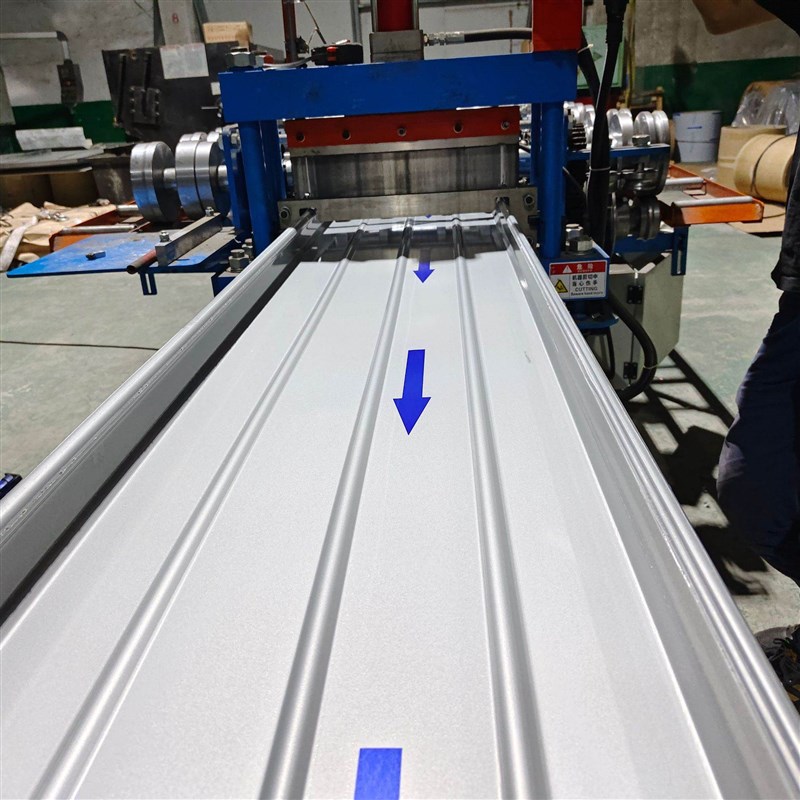 铝镁锰金属屋面板压型板仿古瓦琉璃瓦矮J立边铝镁锰高立边铝镁锰