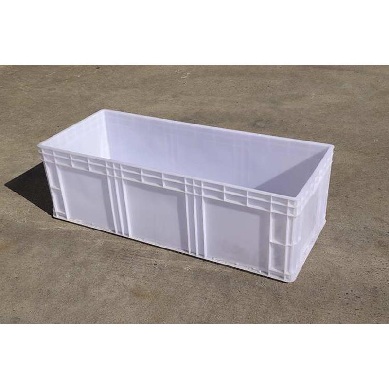 过滤乌龟米周转箱加厚超长盒子塑料B箱养鱼养殖2箱箱白色1513.长