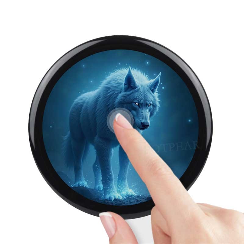 小智ESP32-S3开发板1.46寸圆形LCD显示屏DeepsSeek人工智能语音AI