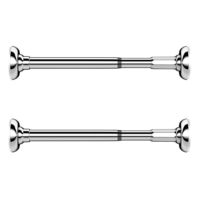 淘系热销免打孔伸缩晾衣杆不锈钢卫生间窗帘杆浴帘杆阳台飘窗架,收纳整理,小型晾晒架,淘宝优惠券,粉丝福利购,淘宝优惠卷