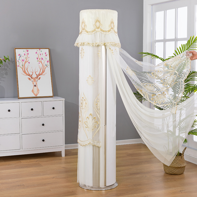 奥克斯圆柱形立体客厅3匹空调罩防尘套罩科龙立式3P圆形柜机盖布