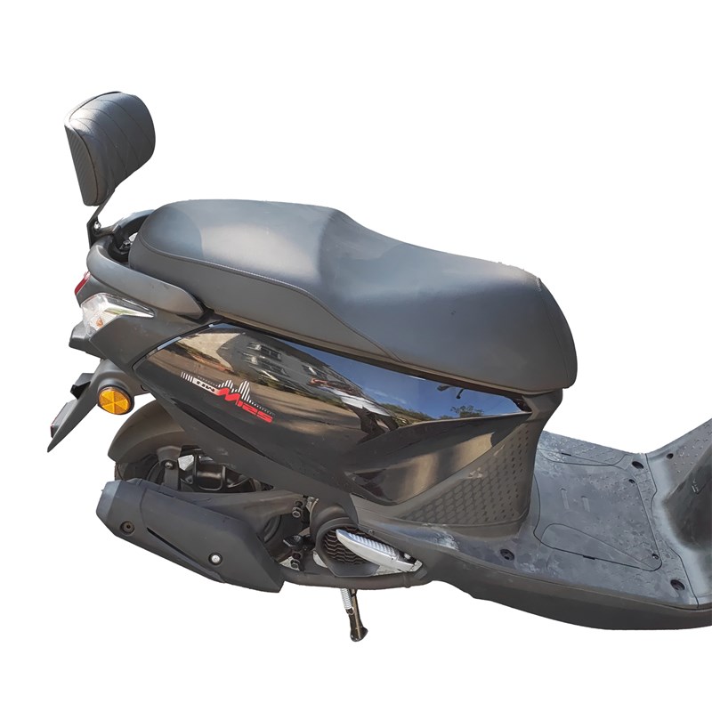 适用于本田摩托车NWM125后靠背改装后座靠垫腰靠后座带人靠枕配件