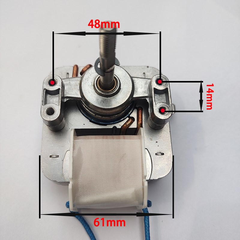 空气炸锅电机马达YJ61-16/13/10单相罩极异步电动机通用风机电机