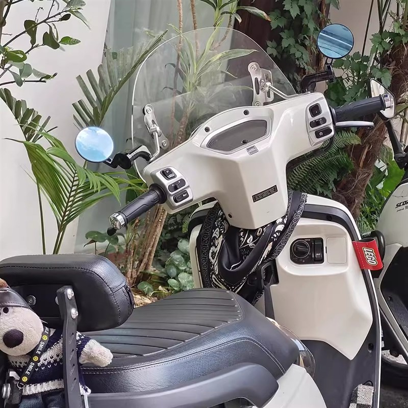 适用阳光壹米 本田NS125 GT150 VRF150 三阳飞度改装手把镜后视镜