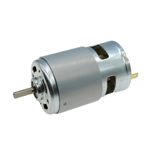 795电机大功率直流12V24V大扭力775台锯纯铜马达圆林双轴承发电机