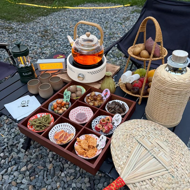 荣事达2024新款电陶炉玻璃煮茶壶烧水壶家用泡茶壶专用提梁壶茶具