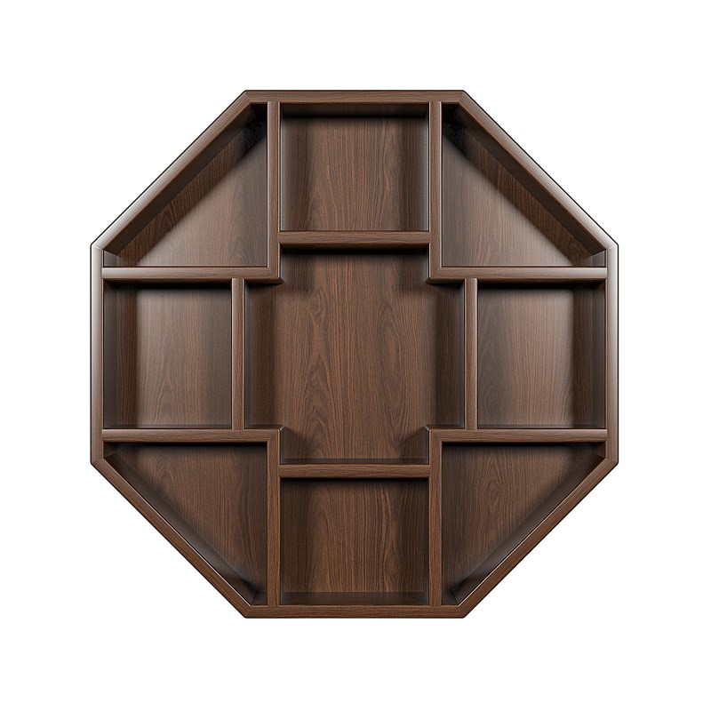 定制现代简约多功能实木电表箱遮挡箱配电盒电闸装饰置物架装饰画