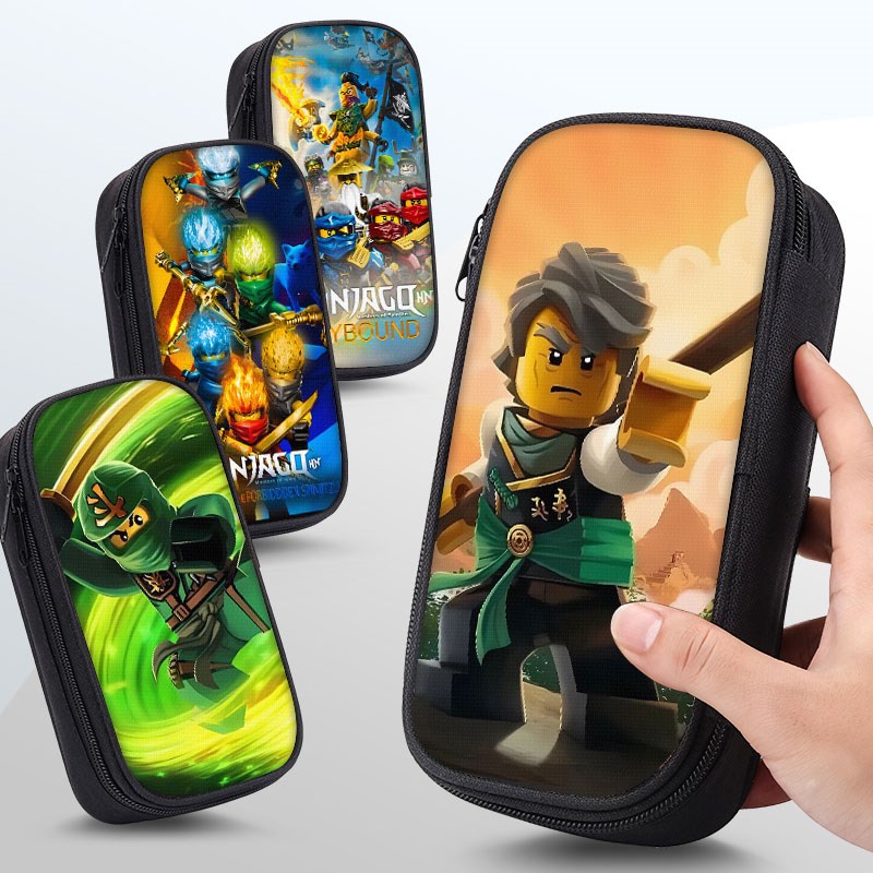 幻影忍者笔袋小学生文具盒初中生铅笔盒笔盒男童男孩子男孩款男生