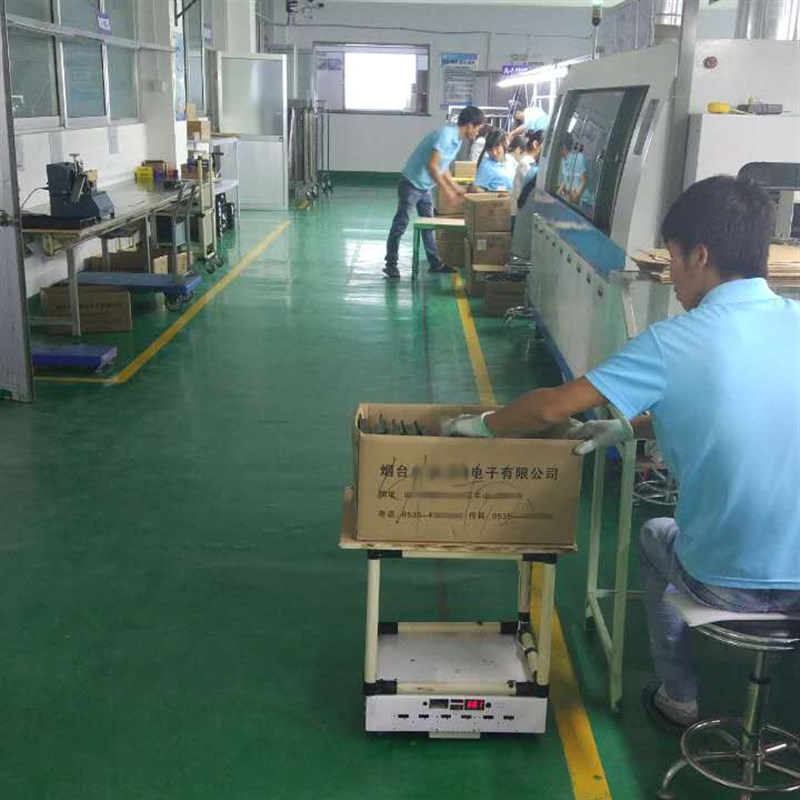 30公斤AB两点双向直线来回走AGV小车 无人搬运车 物流配送运输车