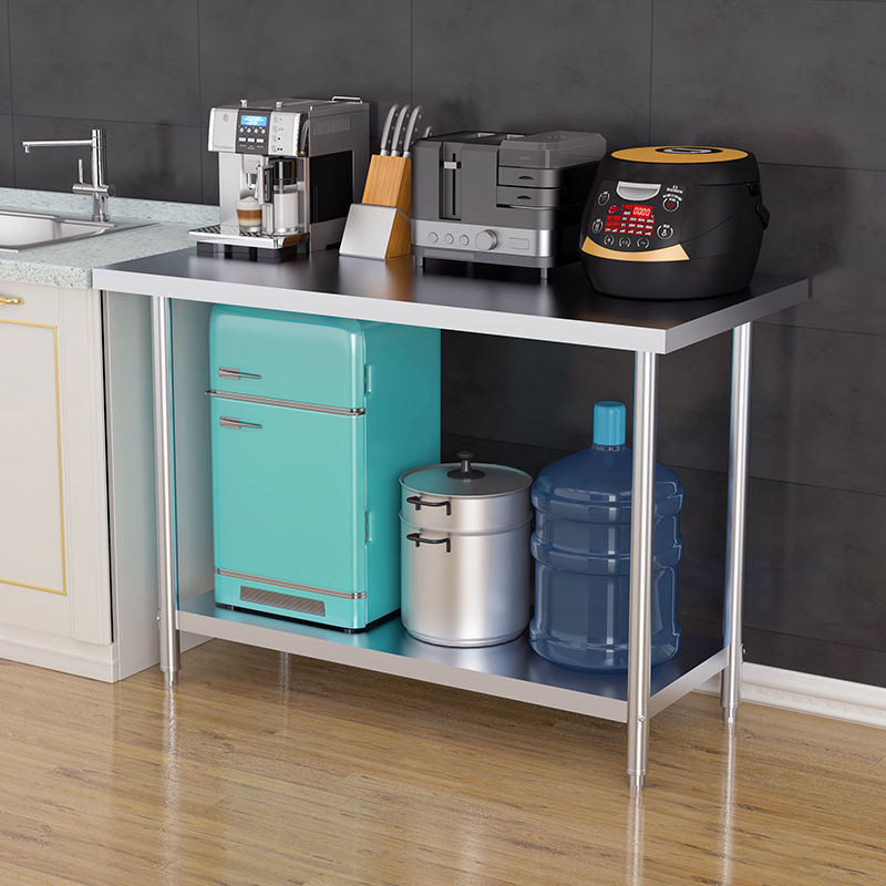 加厚不锈钢工作台多功能灶台架拆装家商用出租房饭店厨房煤气罐架