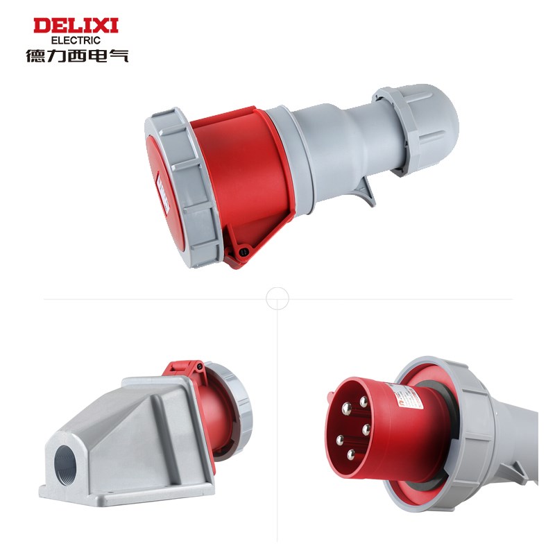 德力西IP67工业航空插头插座连接器公母DEP2-023 32 42 52芯1632A