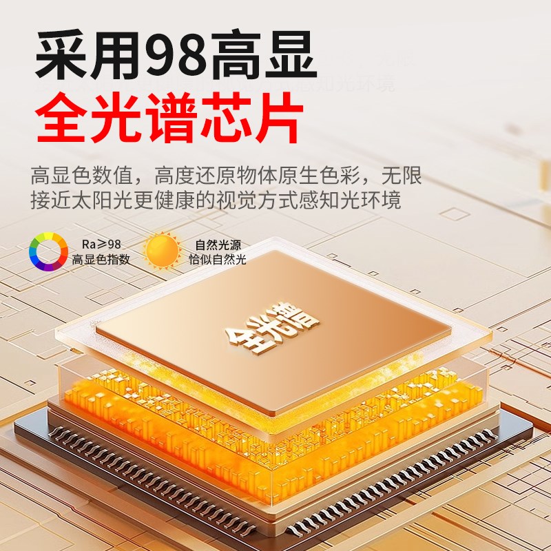 全光谱led轨道灯服装店射灯商用超亮节能店铺聚光COB导轨式天花灯