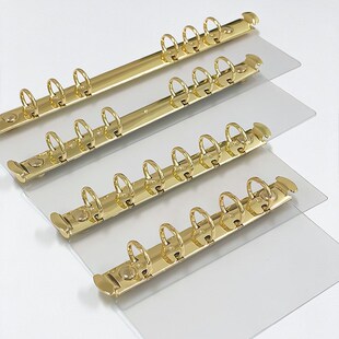 m5 a7 a6 a5侧插活页本插板金属活页夹6孔活页扣环装订活页夹外壳