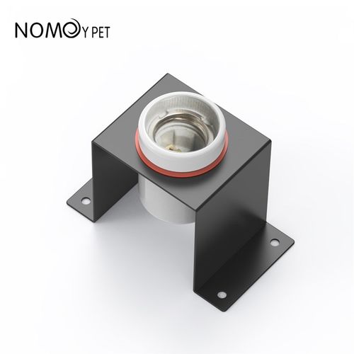 爬虫爬宠箱雨林缸UVB保温加热灯具陶瓷灯头灯座带开关线凹凸灯架