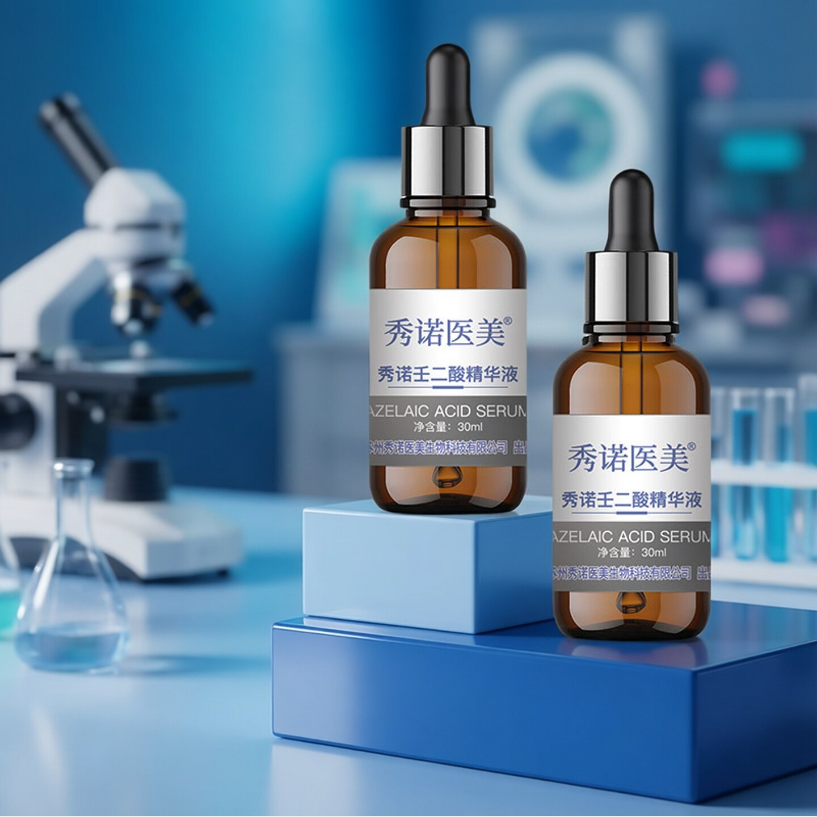 秀诺医美壬二酸透明质酸钠保湿精华液油皮补水舒缓痘后肌痘后泛红