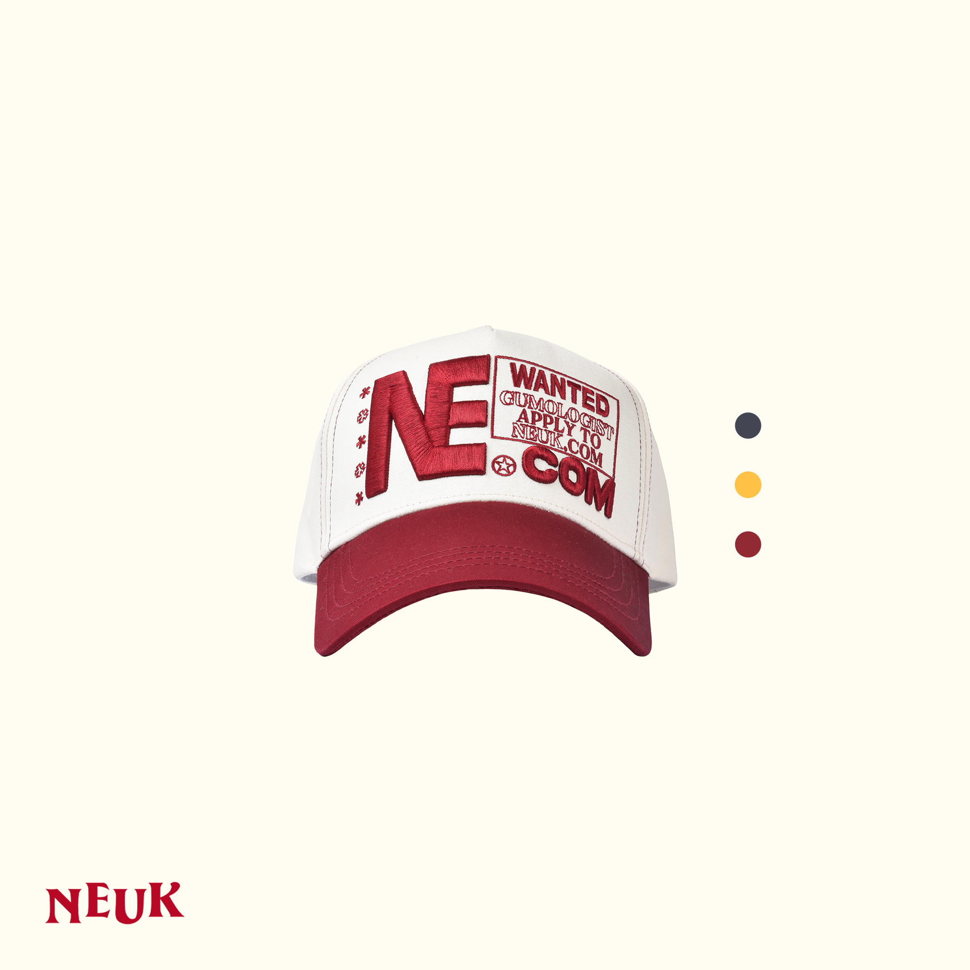 【丁程鑫 同款】NEUK「WANTED」卡车帽