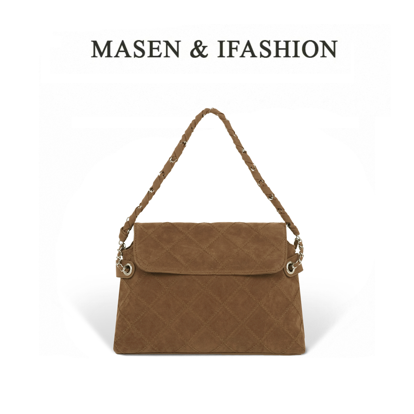 2025新款小香风菱格链条托特包