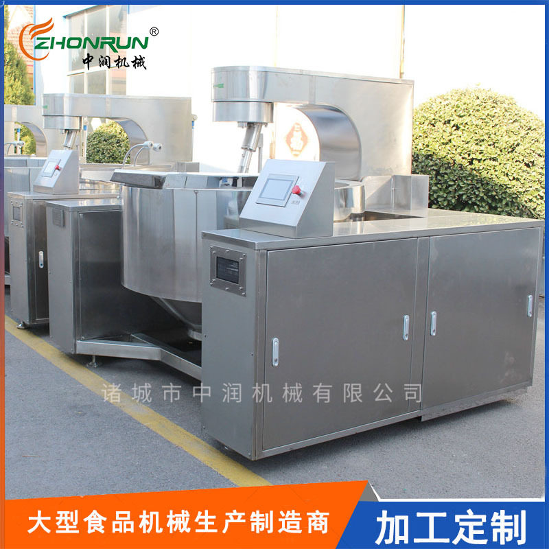 全自动炒菜机 食堂大型烹饪机设备 一人可操控多台 简单易上手