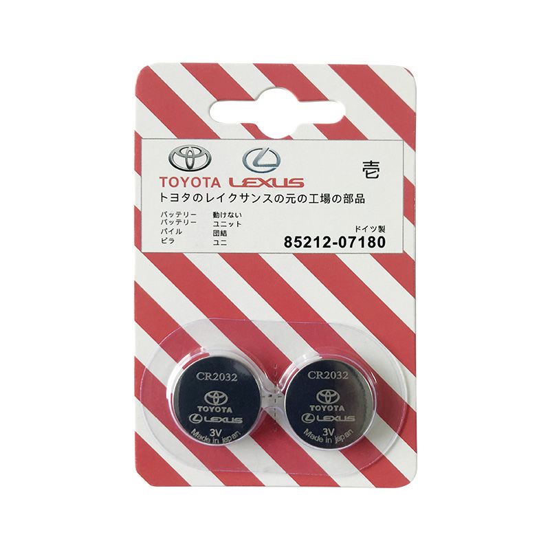 原装进口雷克萨斯ES RX NX IS CT LS GS GX RC汽车遥控器钥匙电池