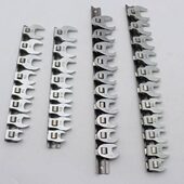 头活动中型扳手牛角8寸头L两用扳手3 开口棘轮扳手开口飞快速可换