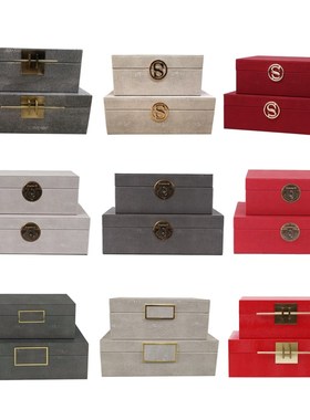 样板房样品屋展示中心装饰罐家居w黑色鎏金陶瓷花瓶现代中式简美