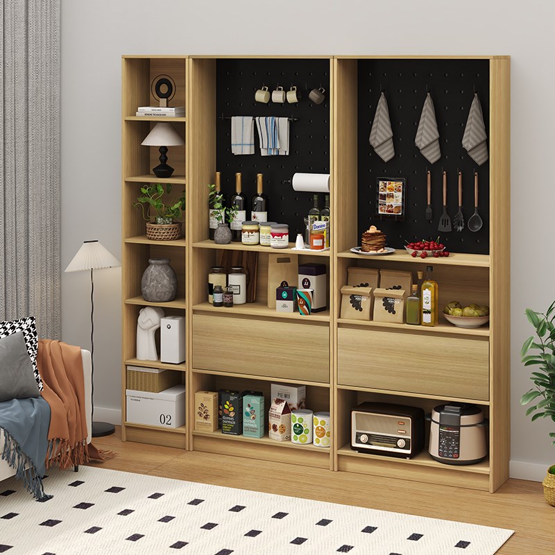 定制落地置物书架多功能实木书柜展示柜一体整墙到顶客Z厅家用书