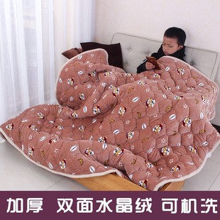 烤火被子烤火罩电烤炉罩火桶烤火箱被子水晶绒Q新款 长方形家用加