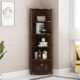 靠角柜转角多层墙角柜墙书房落地书柜客厅沙发茶叶架置物架三角形